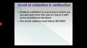 Email id Validation in PHP
