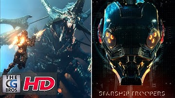 CGI 3D Animated Trailers: "Starship Troopers Title Sequence" - by Mondlicht Studios | TheCGBros