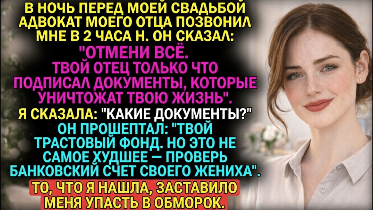 Мой отец передал мой трастовый фонд моей сестре перед моей свадьбой — и мой жених знал об этом.