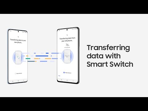 ინფორმაციის გადატანა Smart Switch-ით galaxy სმარტფონებზე| Samsung