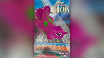 Barney’s Super Singing Circus [2000] - 2000 VHS Release