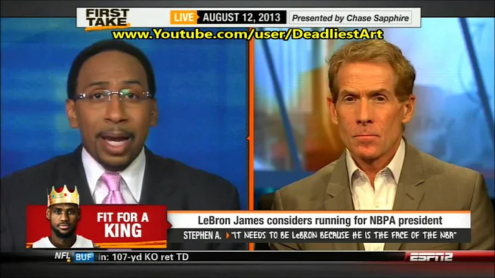 ESPN First Take | LeBron James considers running for President of NBPA - ESPN Sport First Take