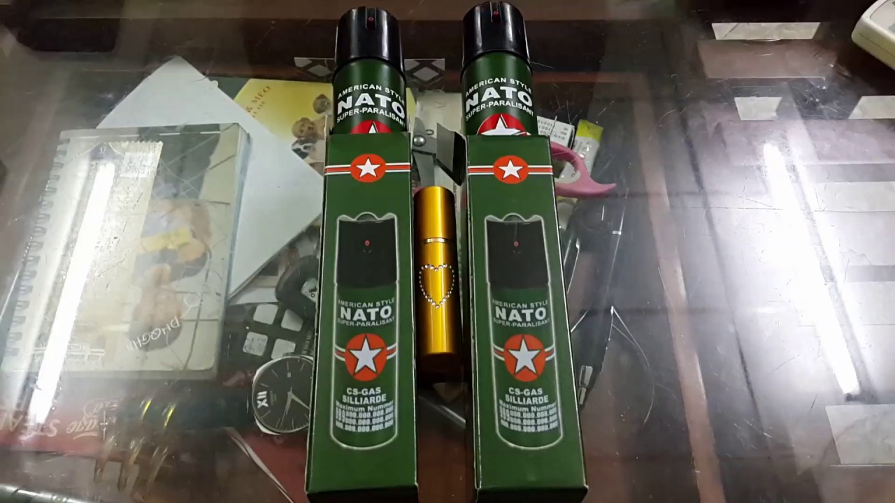 NATO superparalisant spray for men and ladies YouTube