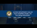 Justice Department and ICE Host Sheriffs for Panel on the 287(g) Program