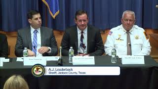 Justice Department and ICE Host Sheriffs for Panel on the 287(g) Program