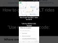 How to get free rides for Bolt (taxify): VBJME