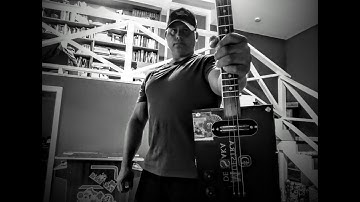 How To Play "The Unforgiven" by Metallica. A 3 String Cigar Box Guitar Lesson/Tutorial.