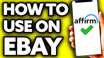 How To Use Affirm on Ebay (Very EASY!)