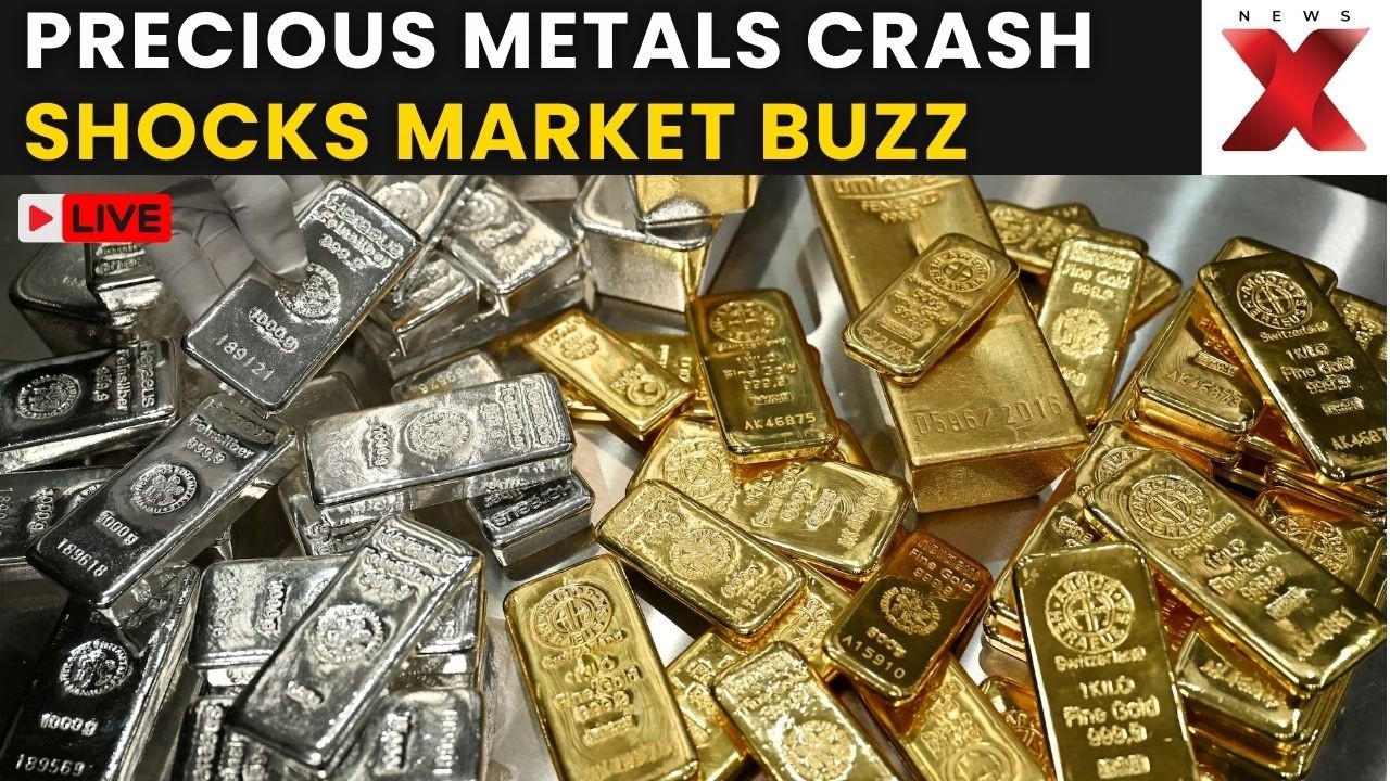 Gold-Silver Price Today LIVE: Price Drop in Precious Metals Sparks Market Buzz Nationwide | NewsX