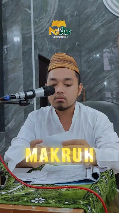 Ngaji Bab Adab Makan #santri #pesantrenstory