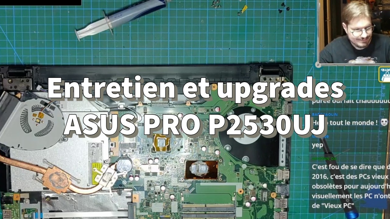 Entretien et upgrades ASUS PRO P2530UJ