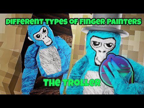 Different types of Finger Painters