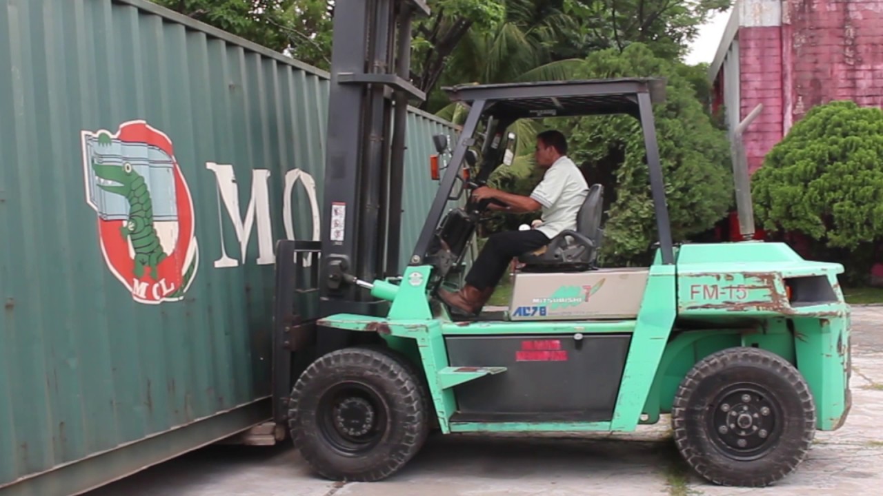 LOADING CONTAINER - YouTube