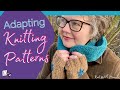 Altering knitting patterns easily