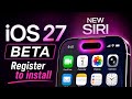 iOS 27 BETA - How to Register Your iPhone NOW!