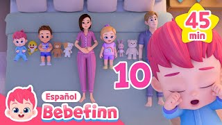 Diez En La Cama Y Los Números Del 1 Al 10 Canciones Infantiles Bebefinn En Español