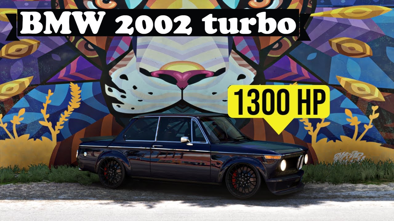 Forza Horizon 5 - BMW 2002 turbo 1300HP - SOUND - TEST DRIVE - ACCELERATION