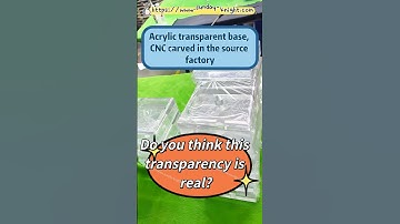 Is this level of transparency real How did they achieve such a high level of transparency