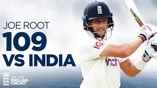 1️⃣4️⃣ Boundaries! | 109 off 172 Balls | Joe Root vs India 2021