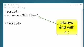 Code Basics 2 Variables