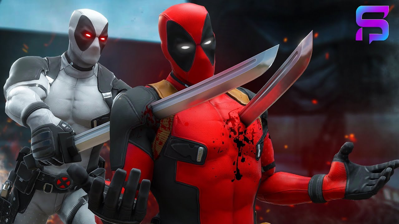 X Force Deadpool Vs Deadpool Fortnite Film Youtube