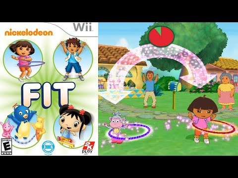 Nickelodeon Fit [62] Wii Longplay