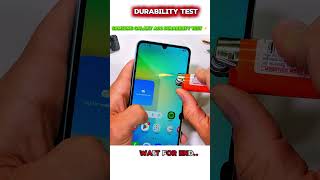 Samsung Galaxy A06 vs Fire & Bend Test 🔥😱 | Will It Survive? 📱💥 #shorts #trending #viral