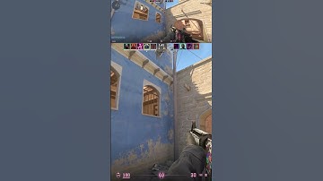 CS 2 Mirage wall Bug #shorts #cs2  #gaming