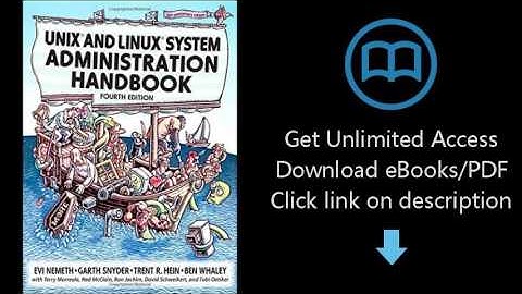 Download UNIX and Linux System Administration Handbook (4th Edition) PDF