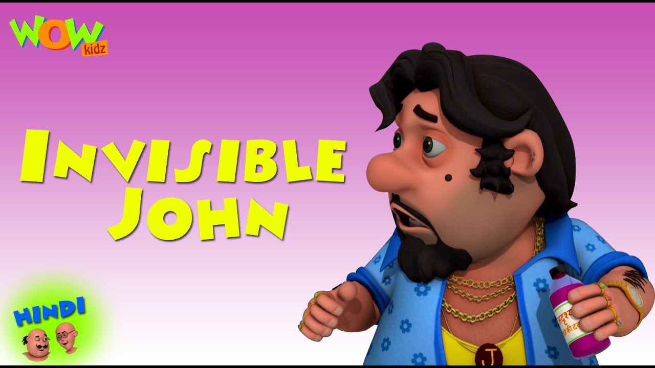 Invisible John - Motu Patlu in Hindi WITH ENGLISH, SPANISH & FRENCH SUBTITLES