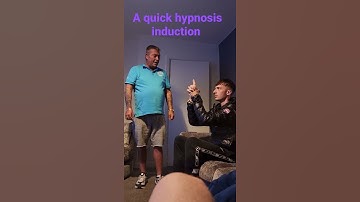 A quick Hypnotic induction 👍