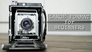 Graflex Crown Graphic 4x5 camera -- large format for beginners!