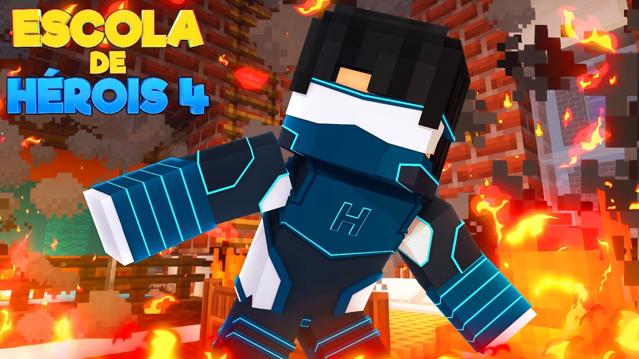 Minecraft: PRIMEIRA MISSÃO - ESCOLA DE HEROIS 4 Ep.10 ‹‹ P3DRU ››
