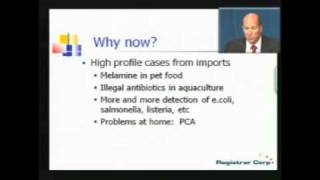U.S. FDA EXPORT REGULATIONS - Part 5: Food Safety Modernization Act (FSMA)