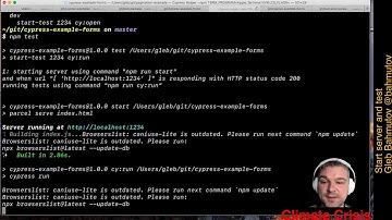 Start server and test