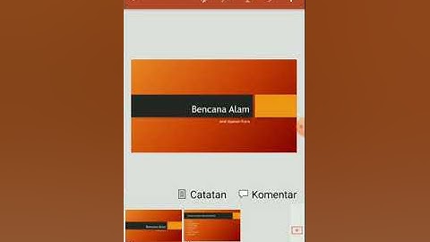 Pembelajaran TIK Kelas 6 Ms Power Point Menambahkan Gambar dan Text Box Pada Handphone Android