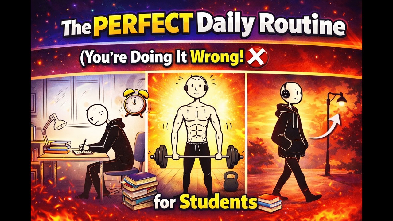 The PERFECT Daily Routine for Students 📚 (You’re Doing It Wrong ...