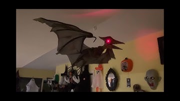 Flying pterodactyl halloween suntar