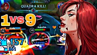 كابوس ال adc كاتارينا وايلد ريفت League of Legends wild rift katarina