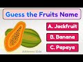 Fruits Name Quiz | Picture Quiz | Guessing the Fruits name | Quiz Time | @AAtoonsKids