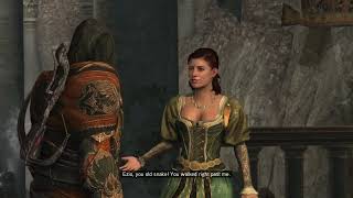 Assassin's Creed Revelations - Sofia visits Ezio at the hideout [PS5]