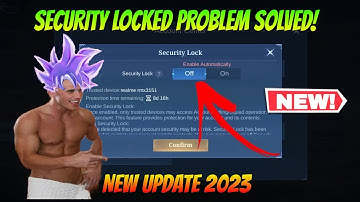 HOW TO CHANGE EMAIL WITH SECURITY LOCKED PROBLEM