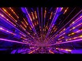 7 Hour 4k TV Fast moving Relax Meditation metallic Color Neon light Tunnel Abstract background video