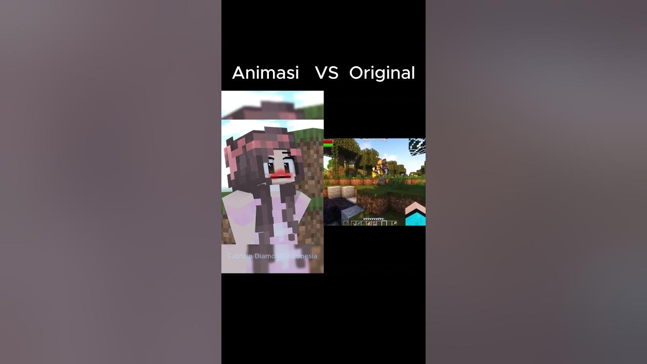 Animasi vs Original Teguh Salting Brutal [ft. @TeguhSugianto ] MINECRAFT Animasi