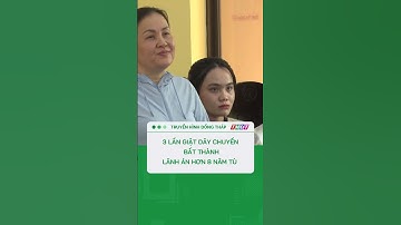 Đồng Tháp: 3 lần cướp giật tài sản bất thành, lãnh án hơn 8 năm tù. #shorts