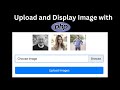 How to Upload Image into Database and Display it using PHP