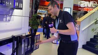 Celebrity ISE 2020: B-Tech AV Mounts Shows BT7883 Flat Screen Wall Mount With Slide-Out AV Storage Tray Net Worth