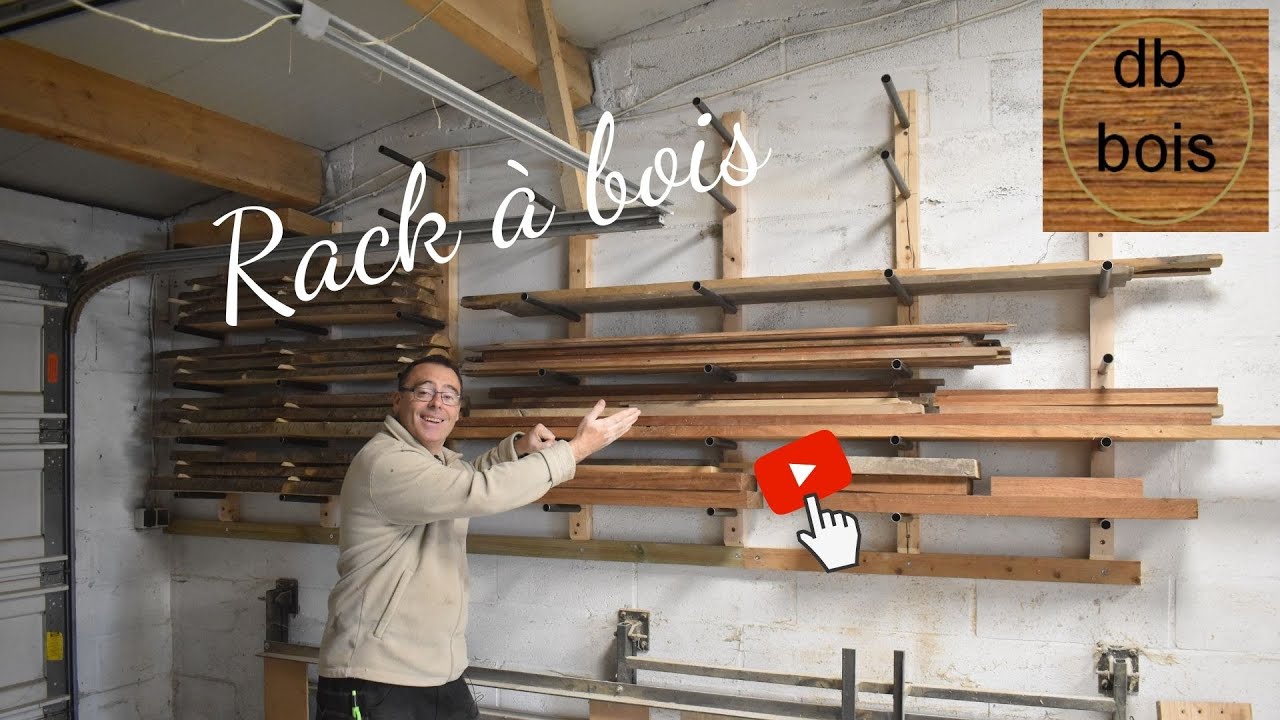 Support Mural En Bois Pour Planche De Surf/skate/ski - Rangement Garage, Terrasse, Intérieur