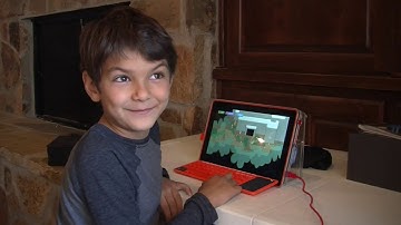 Kids how to Build a Tablet with Kano Tablet and Jack