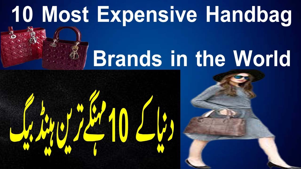 Bookkeeper Appendix Wrong 10 Most Expensive Handbag Brands in The World BEST DATA FOR YOU - YouTube